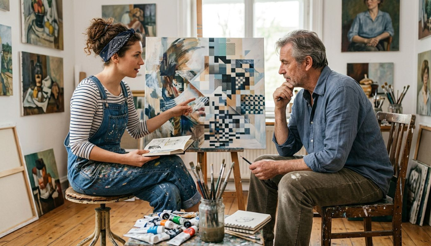 Imágenes creadas por ia: ¿inspiración o amenaza para el arte tradicional?